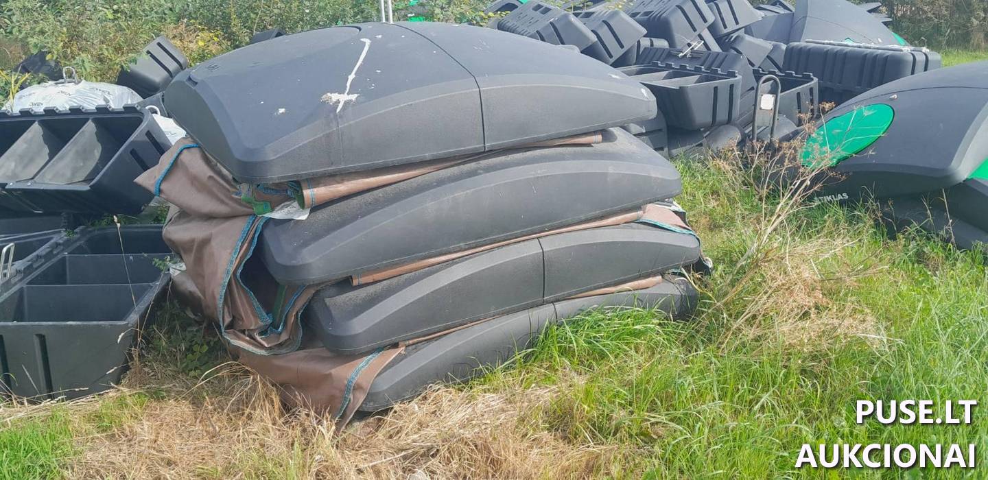 Atliekų pusiau požeminio konteinerio dangtis su kėlimo krepšiu Kitas turtas 1