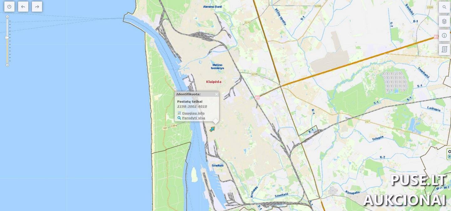 Butas Patalpos/Butai Sulupės g. 20, 93210 Klaipėda, Klaipėdos m. sav. 1