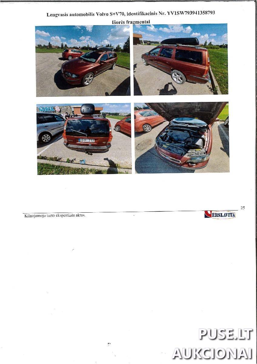VOLVO Volvo S+V70 Keleivinis automobilis 1