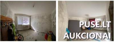 Parduodama 1/2 dalis buto Visagine, Vilties g. 21-2, pradinė kaina 6000 EUR