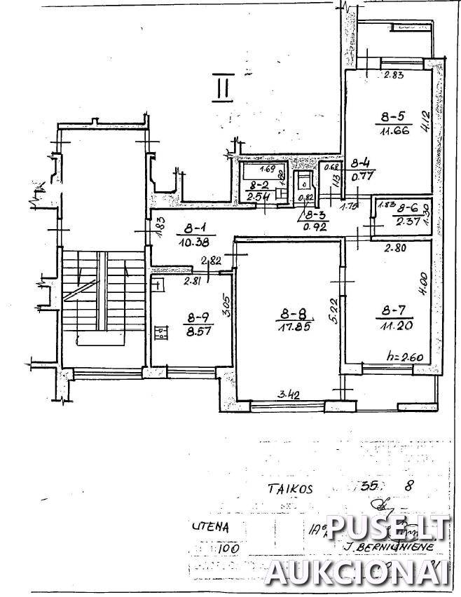 Butas Patalpos/Butai Taikos g. 35, 28167 Utena, Utenos miesto sen., Utenos r. sav. 4