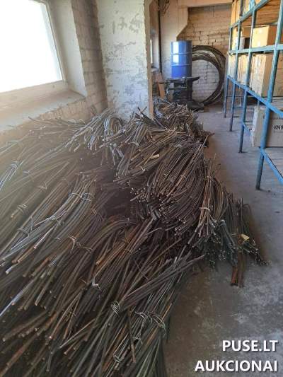 Vario laužo aukcionas Vilniuje - 7101 kg karpyto laido, pradinė kaina 56794 EUR
