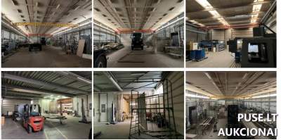 Gamybinis pastatas Šiauliuose Statybininkų g. 23C, 4547 kv.m, Kaina nuo 1843000 EUR