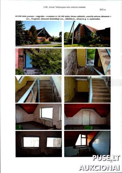 Komercinės paskirties pastatas - Valgykla-svetainė Akmenės rajone, Alkiškių kaime, 6000 EUR pradinė kaina