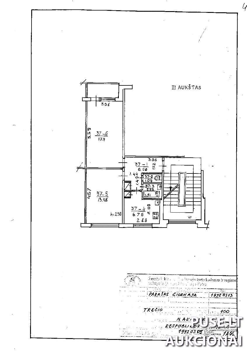 Butas Patalpos/Butai Respublikos g. 12, 85163 Naujoji Akmenė, Naujosios Akmenės miesto sen., Akmenės r. sav. 1