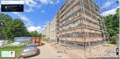 2 kambarių butas Naujojoje Akmenėje, Respublikos g. 12 su rūsiu, pradinė kaina 10000 EUR