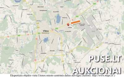 Butas Utenos mieste, Smėlio g. 11, 18400 EUR pradinė kaina, Antstolių varžytynės