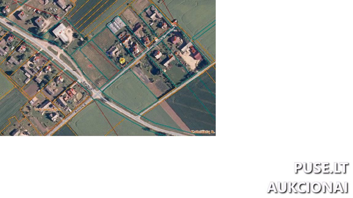Žemės sklypas Sklypai Aušros g. 9, 85253 Kalniškiai, Papilės sen., Akmenės r. sav. 1
