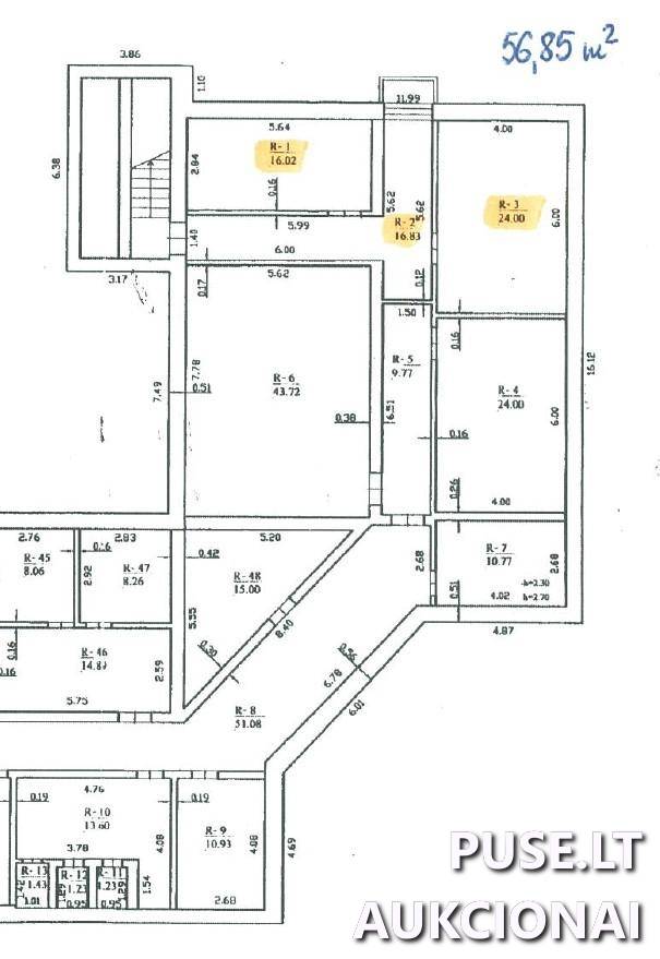 Telekomunikacijų tarnyba Pastatai Vilniaus g. 19, 67106 Lazdijai, Lazdijų miesto sen., Lazdijų r. sav. 6