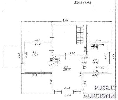 Gyvenamasis namas Skuodo rajone, Notėnų kaime, 170 kv.m., 9860 EUR su valstybiniu žemės sklypu
