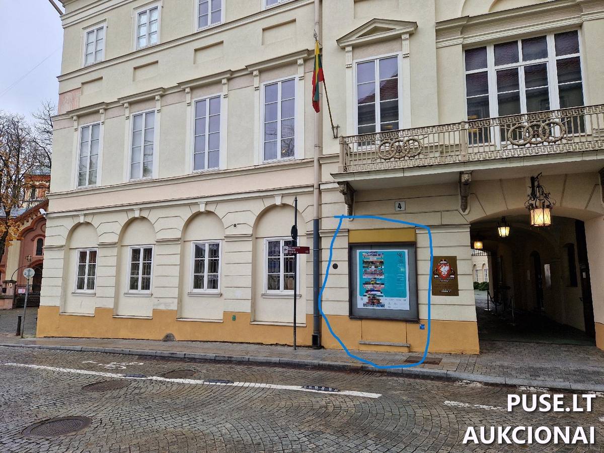 Nuomojamas turtas: Buv.Chodkevičių rūmų pagrindinis pastatas Pastatai Didžioji g. 4, 01128 Vilnius, Vilniaus m. sav. 2