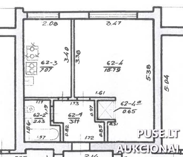 Butas Patalpos/Butai Šaltkalvių g. 48, 02172 Vilnius, Vilniaus m. sav. 12