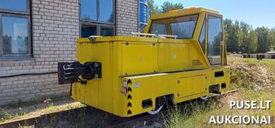 Akumuliatorinis manevrinis stumtuvas ES1000 Vilniuje AB "Lietuvos geležinkeliai" aukcione - Pradinė kaina 118060 EUR