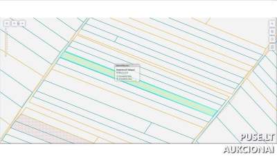 Žemės ūkio paskirties sklypas Pasvalio r. sav., Girsūdų k., Parduodama 1/6 dalis už 304 EUR