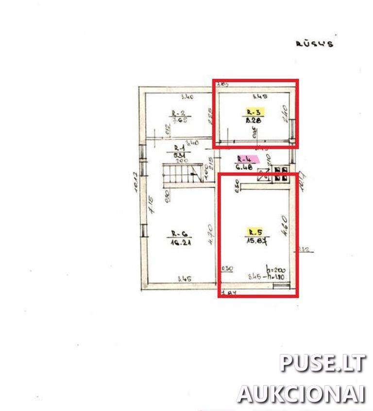 Gyvenamasis namas Pastatai Pienių g. 14, 82282 Palonai, Baisogalos sen., Radviliškio r. sav. 1