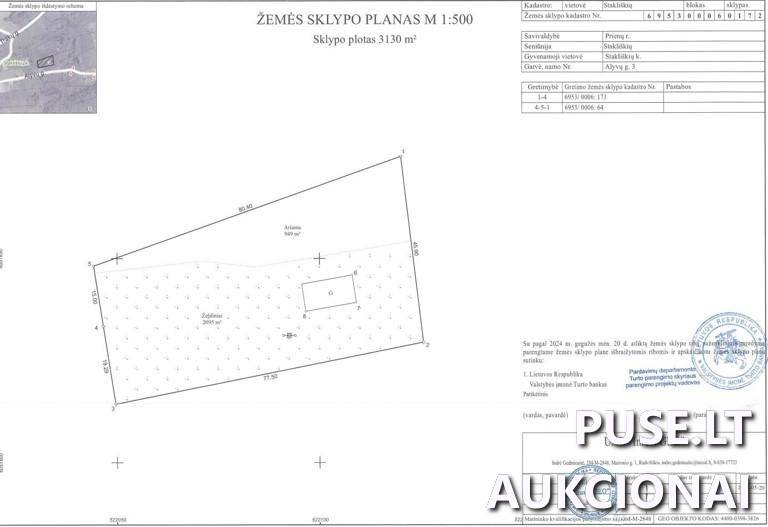 Gyvenamasis namas Pastatai Alyvų g. 3, 59369 Stakliškės, Stakliškių sen., Prienų r. sav. 1