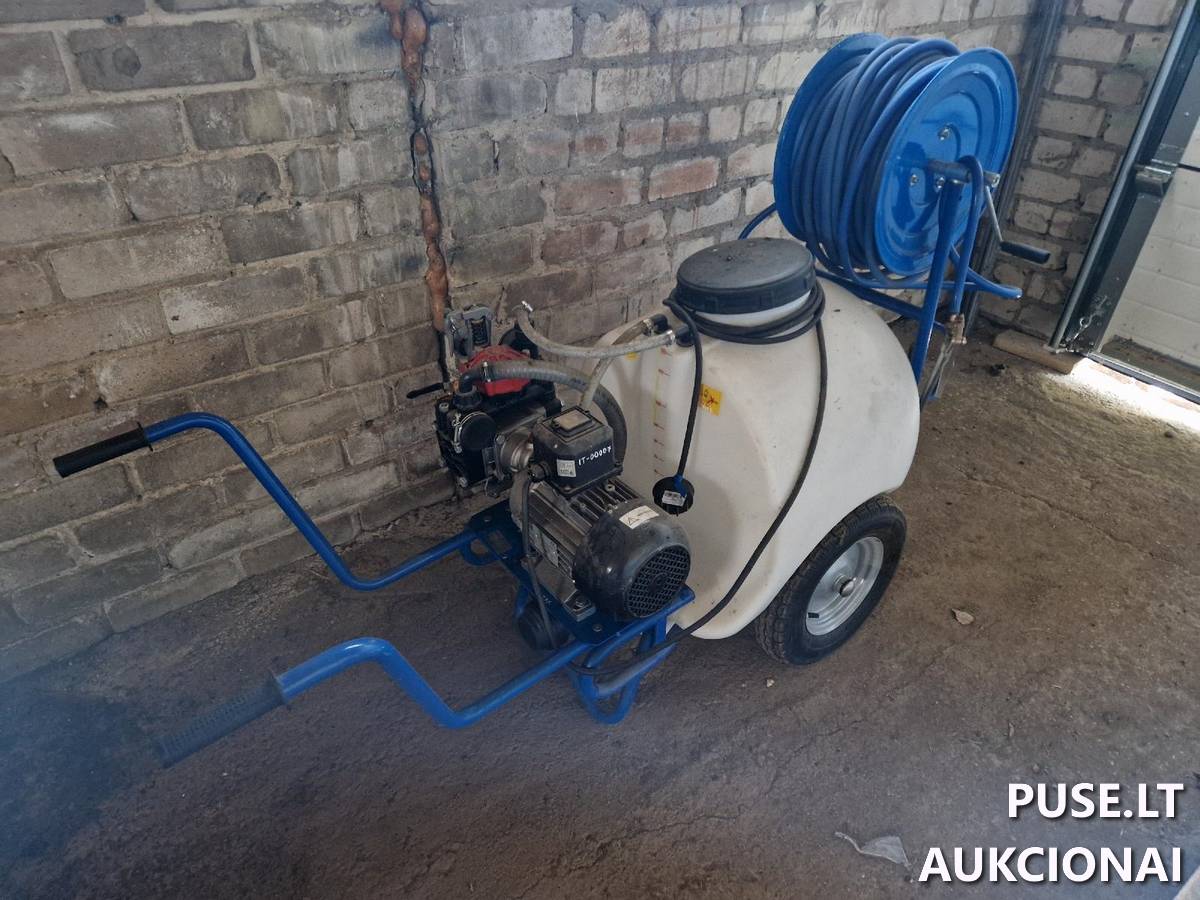Elektrinis purkštuvas su ratais Mašinos ir įrengimai 1