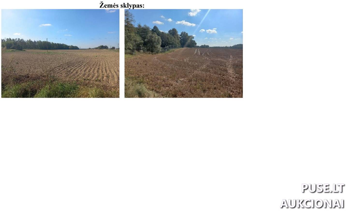Žemės sklypas Sklypai Daučiūniškės, Magūnų sen., Švenčionių r. sav. 3