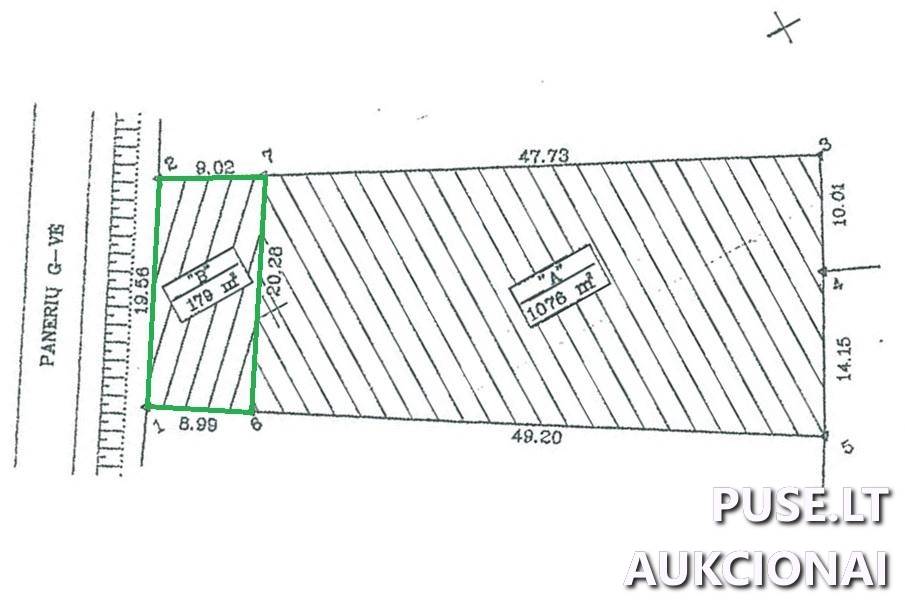 Žemės sklypas Sklypai Panerių g. 310, 48446 Kaunas, Kauno m. sav. 2