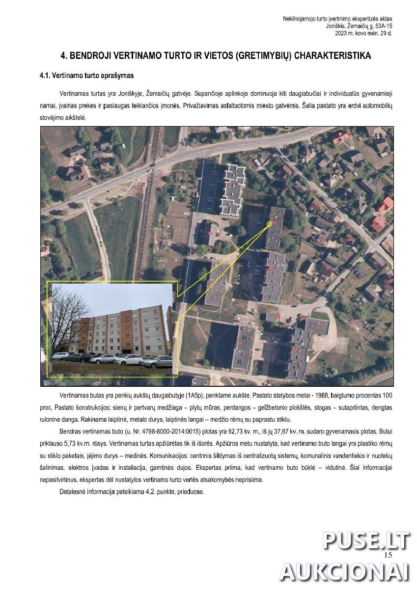 Butas Patalpos/Butai Žemaičių g. 53A, 84162 Joniškis, Joniškio sen., Joniškio r. sav. 2