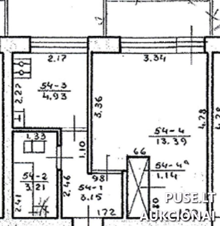 Butas Patalpos/Butai Kampiškių g. 7, 45306 Kaunas, Kauno m. sav. 1