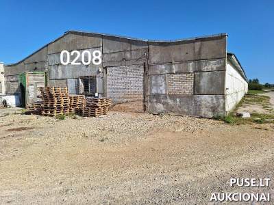 Verslo pastatas Karvidė Panevėžio r. 1837 kv.m. 1240085 EUR aukcionas