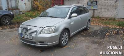 Lengvasis automobilis aukcione Vilniuje pradinė kaina 3070 EUR