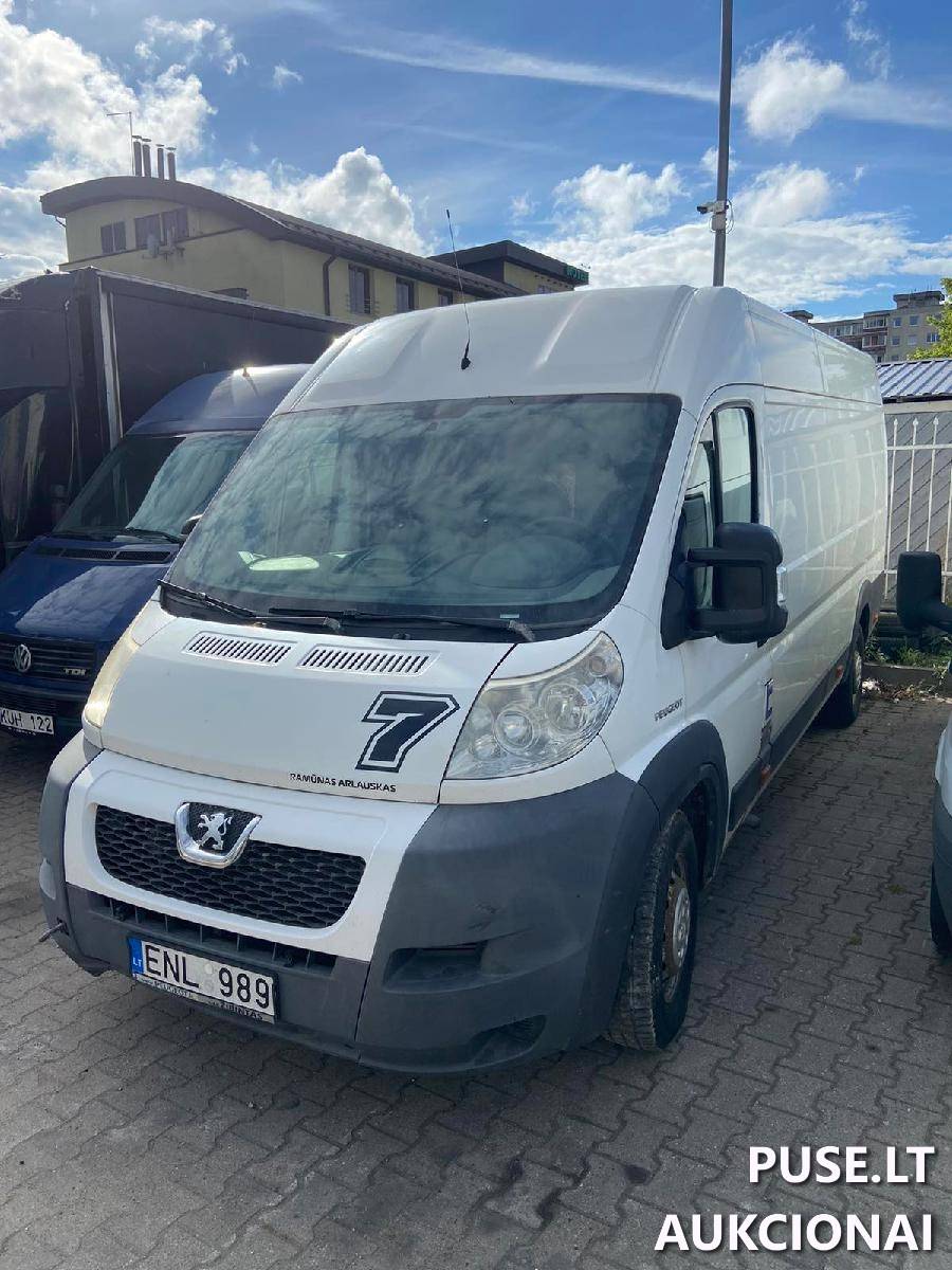 Peugeot Boxer (variklio defektas), valst Nr. ENL989,  2009 m. Keleivinis automobilis 1