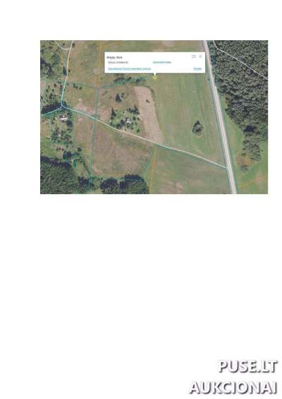 Žemės ūkio paskirties sklypas Molėtų rajone, Kerulių k. 4, pradinė kaina 5400 EUR