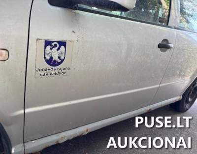 2007 m. Škoda Fabia 1.2 litrų, 47 kW automobilis aukcione nuo 210 EUR