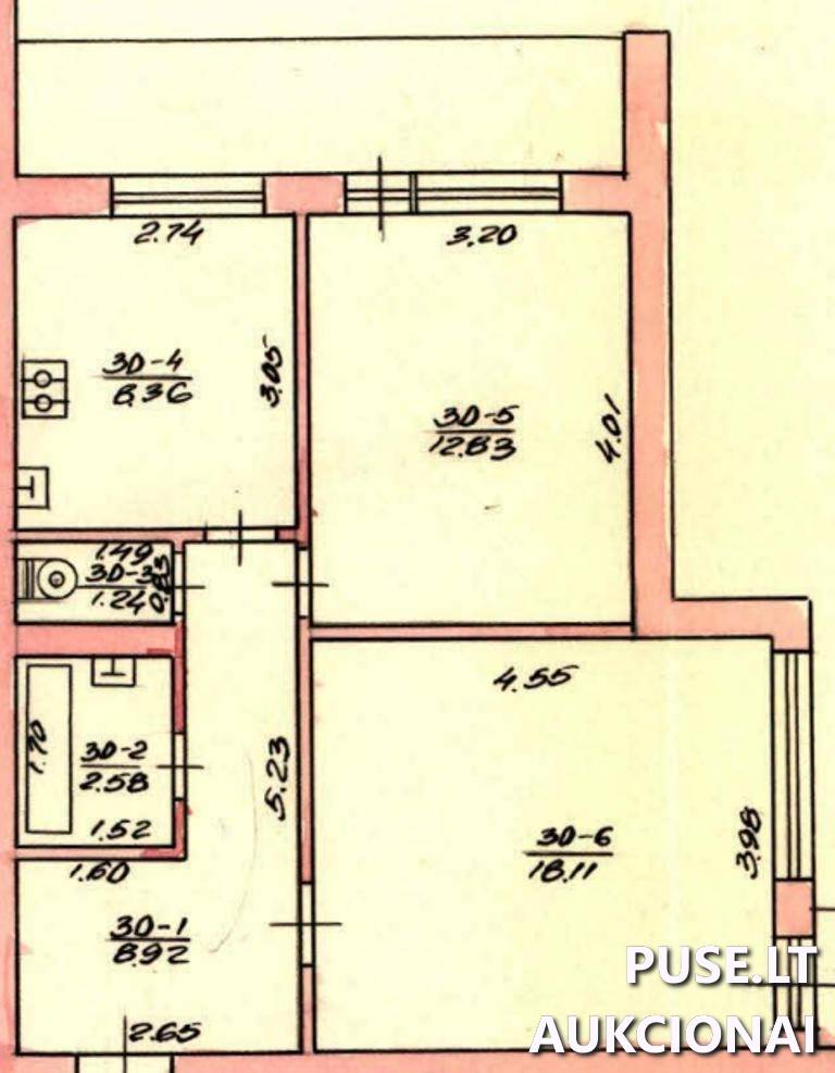 Butas Patalpos/Butai Parko g. 28, 11214 Vilnius, Vilniaus m. sav. 4