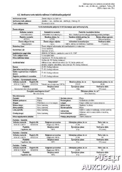 0.7225 ha žemės sklypas Joniškio rajone, Jakiškių kaime, pradinė kaina 8400 EUR