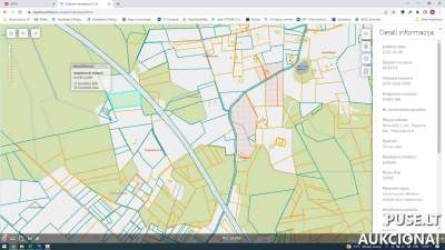 Žemės ūkio paskirties sklypo 1/2 dalis Panevėžio rajone, Pramislavos kaime, aukcionas nuo 9940 EUR