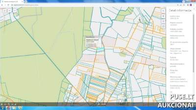 Žemės ūkio paskirties žemės sklypas Panevėžio rajone, Raguvos seniūnijoje, 0.49 ha, pradinė kaina 1330 EUR