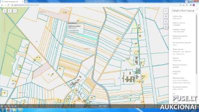 Žemės ūkio paskirties sklypas Panevėžio rajone, Raguvos seniūnijoje, 0.66 ha, pradinė kaina 1792 EUR