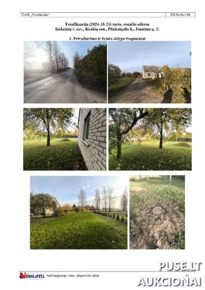 Parduodamas 1/1 žemės sklypas Kėdainių rajone, Plinkaigalio k., Jaunimo g. 2, nuo 21600 EUR