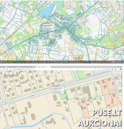 Žemės sklypo dalis Tauragės r. Skaudvilėje, Tauragės g. 21, pradinė kaina 6347 EUR, parduodama dalis 130/387