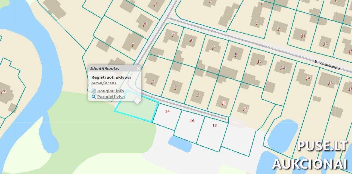 Žemės sklypas Sklypai Vingio g. 12, 90168 Plungė, Plungės miesto sen., Plungės r. sav. 1
