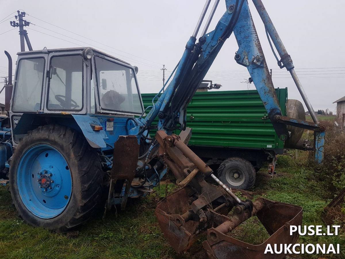 Ratinis ekskavatorius JUMZ EO-2621 Neklasifikuota 4