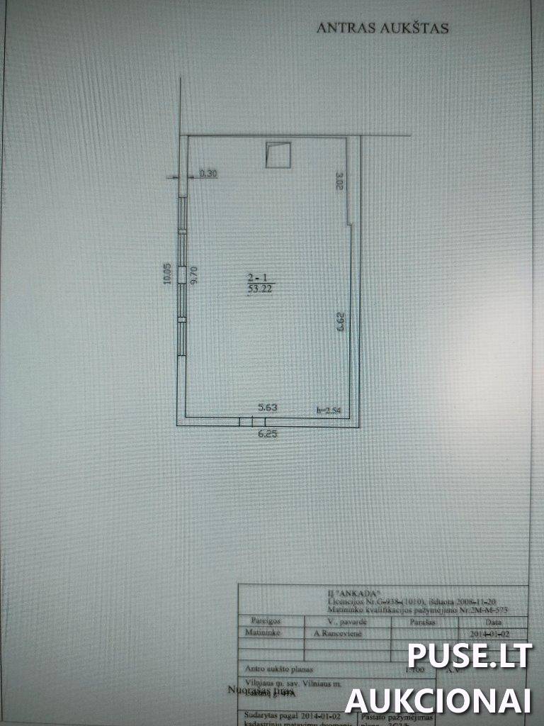Garažas Pastatai Lakūnų g. 47A, 09108 Vilnius, Vilniaus m. sav. 7