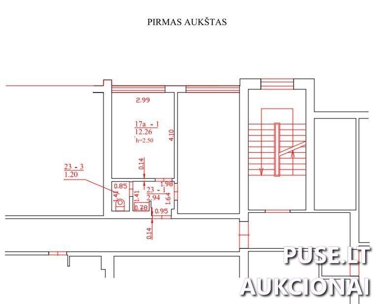 Butas Patalpos/Butai Vytauto g. 261, 77181 Šiauliai, Šiaulių m. sav. 3