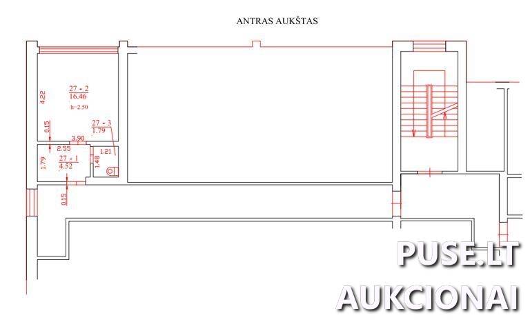 Butas Patalpos/Butai Vytauto g. 261, 77181 Šiauliai, Šiaulių m. sav. 13