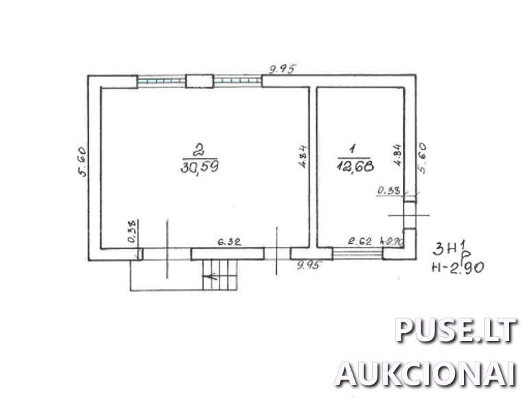 Garažas Pastatai Pramonės g. 6A, 40335 Aleksandrija, Kupiškio sen., Kupiškio r. sav. 5