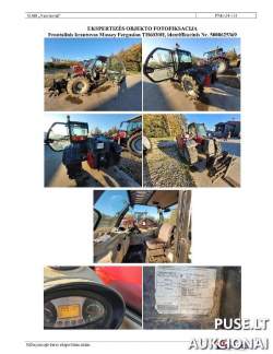 Traktoriai, savaeigės mašinos, priekabos, puspriekabės - Krautuvas Massey Ferguson, komercinis pavadinimas TH6030H