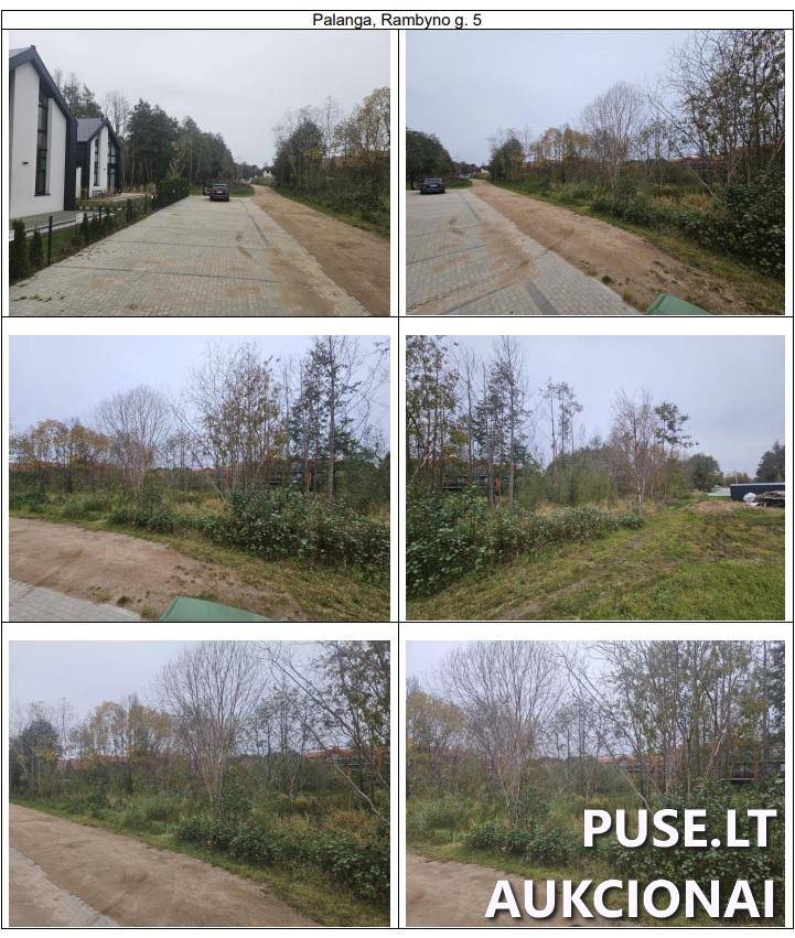 Žemės sklypas Sklypai Rambyno g. 5, 00168 Palanga, Palangos m. sav. 2