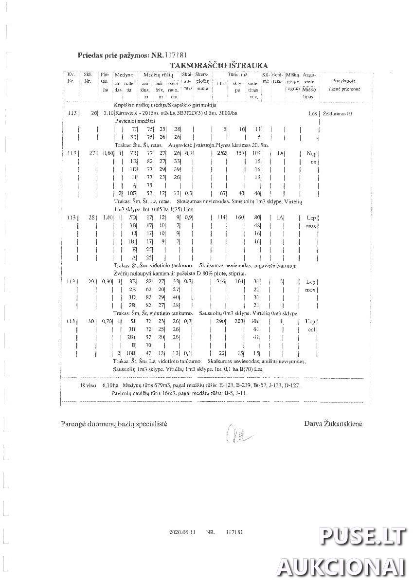 Žemės sklypas Sklypai Vergučiai, Skapiškio sen., Kupiškio r. sav. 1