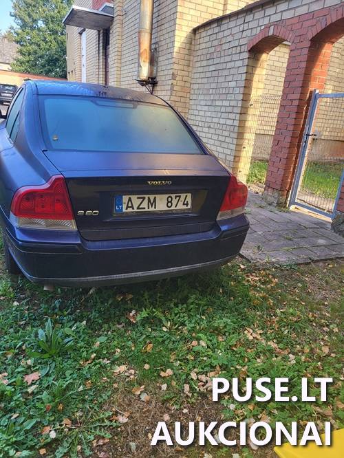 Automobilis VOLVO S60 (valstybinis Nr. AZM874) Lengvasis automobilis 4