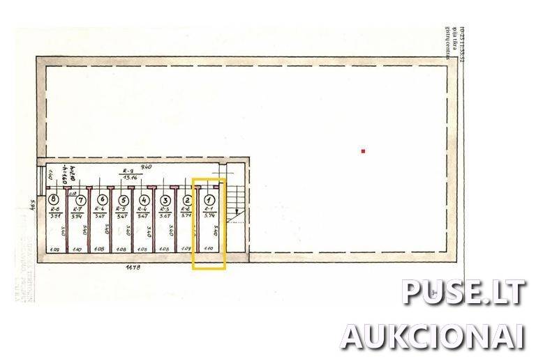 Butas Patalpos/Butai Akmenos g. 33, 75445 Gineikiai, Kaltinėnų sen., Šilalės r. sav. 1