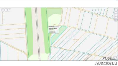 1/2 Žemės ūkio paskirties sklypo dalis Radviliškio r. sav., Pakiršinio k. - Nuo 326 EUR