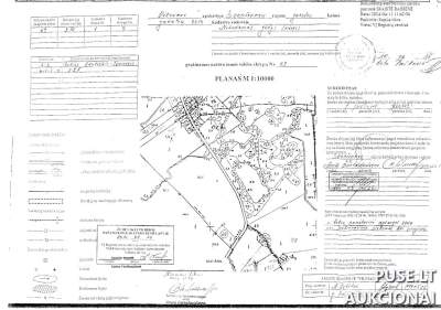 1/4 žemės ūkio paskirties sklypo dalis Švenčionių rajone, Jakelių kaime, pradinė kaina 1200 EUR